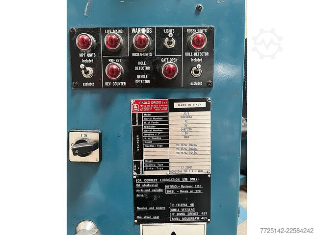 Máy cưa đĩa một mặt 30" 20E 72 cấp liệu Paolo Orizio JO/5