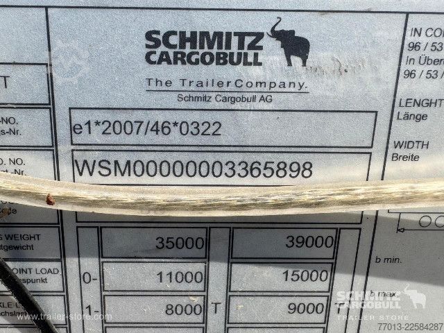 Ανοιχτό ημιρυμουλκούμενο με μουσαμά Schmitz Cargobull Curtainsider Standard