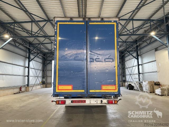 Open semitrailer with tarp Berger Curtainsider Standard