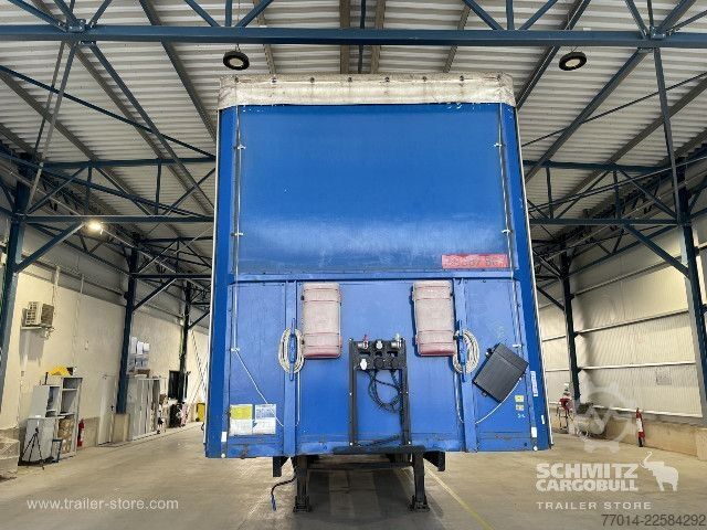 Open semitrailer with tarp Berger Curtainsider Standard