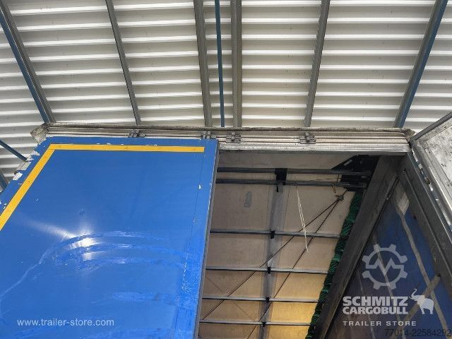 Open semitrailer with tarp Berger Curtainsider Standard