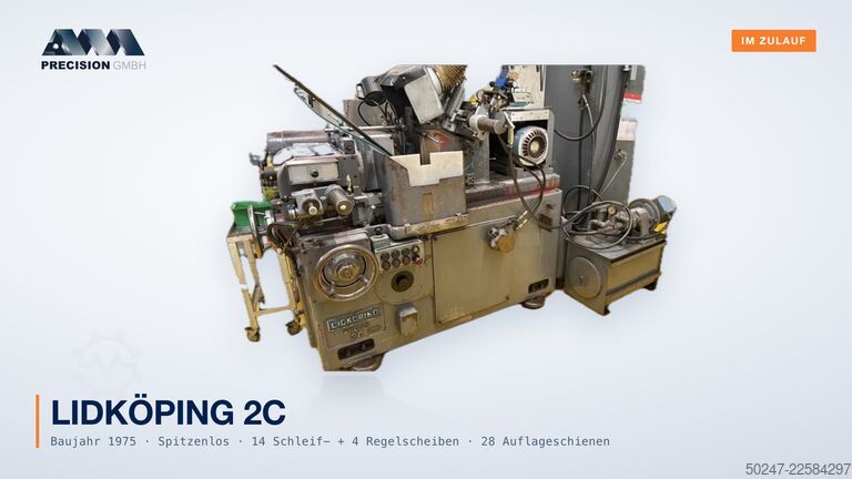 Centerless grinding machine Lidköping 2C