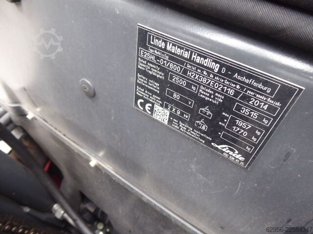Forklift listrik 4 roda Linde E25HL-01/600