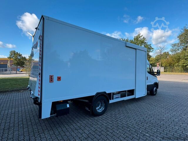 Furgoneta caja IVECO Daily 70C17 Koffer mit Ladebordwand