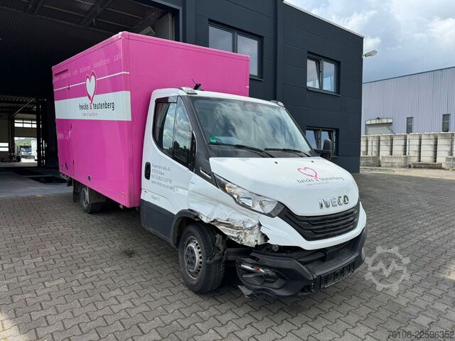 Box van IVECO Daily 35S14 Hi-Matic Koffer*Ahk*Seiten tür*