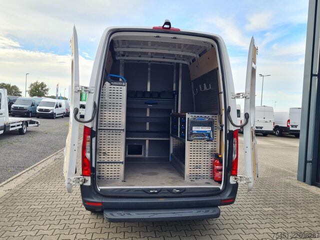 Korotettu pakettiauto Mercedes-Benz Sprinter 315 Kasten Doka Mixto L2H2 REGAL KAMERA