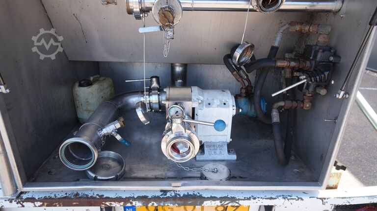 Cisterna za hranu Pacton 3 axle food tank trailer 30.000ltr