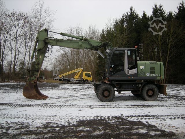 Excavator pe roți HITACHI ZX190W-3 Mobilbagger