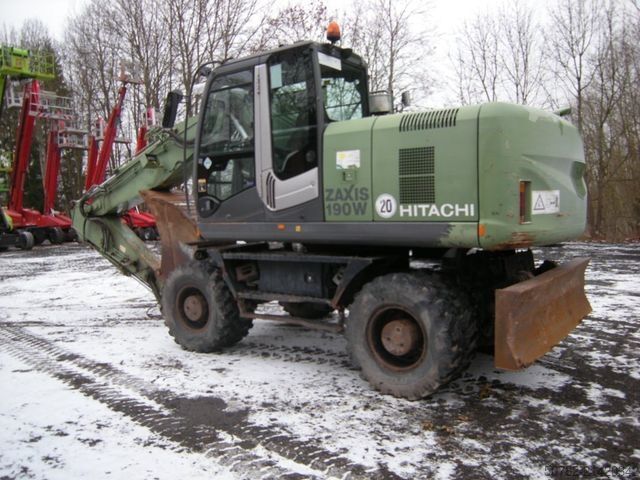 Excavator pe roți HITACHI ZX190W-3 Mobilbagger