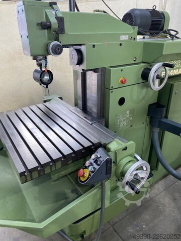 CNC Fräsmaschine, Werkzeugfräsmaschine mit Handrädern und Bahnsteuerung GRUNDIG Contur 2, Fräsmaschi DECKEL FP 4 MA