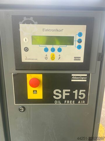 Oil-free Scrollkompressor Atlas Copco SF 15 (Oil Free Air)