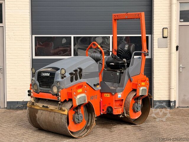 Tandemwalze Hamm HD12VV Tandem roller / Kubota engine
