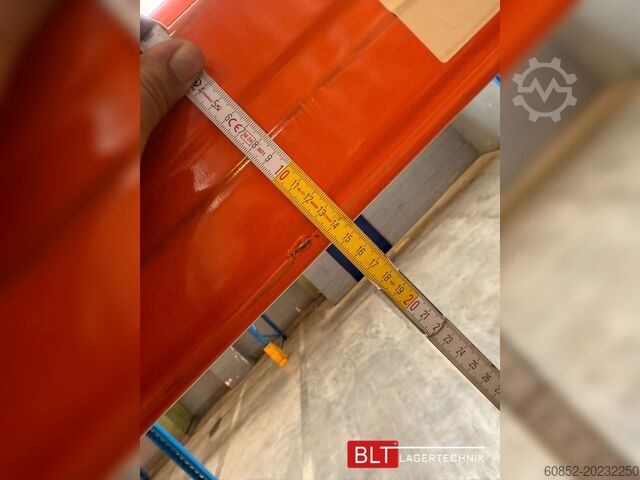 Raft de mare rezistență ca. 18,5 lfm Stow Palettenregale H:700cm 3200 kg Fachlast Boden +3 , Hochregale