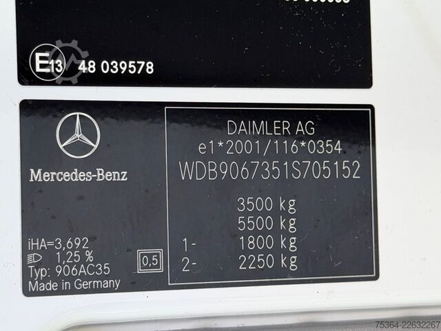 Kleinbus MERCEDES-BENZ Sprinter 313 Cdi Maxi Flex-i-Trans 9 Sitze+Lift