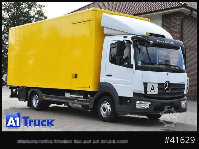 Skriňová dodávka MERCEDES-BENZ Atego 818 L, Koffer, Automatik, , Seitentür