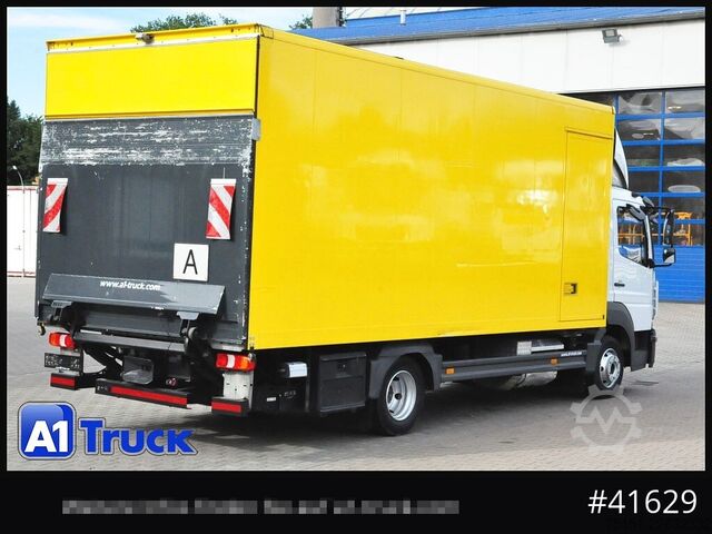 Skriňová dodávka MERCEDES-BENZ Atego 818 L, Koffer, Automatik, , Seitentür
