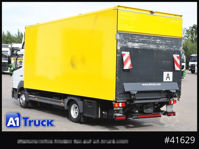 Skriňová dodávka MERCEDES-BENZ Atego 818 L, Koffer, Automatik, , Seitentür