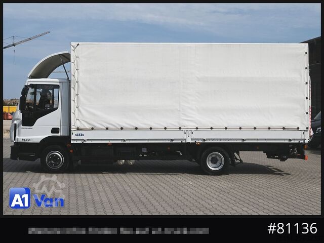 Prispôsobená dodávka IVECO Eurocargo 75E21 Pritsche Plane, LBW, Luftfederung