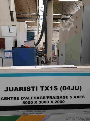 Fresadora de montante móvil JUARISTI TX15 MG12