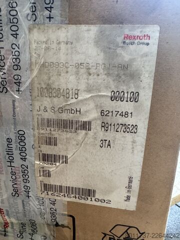 Сервомотор Bosch Rexroth / Indramat MHD093C-058-PG1 MHD093C-058-PG1-AN