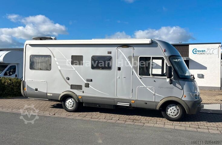 Integraal camper HYMER/ERIBA B 614 - Festbett- Klima -  - Solar -