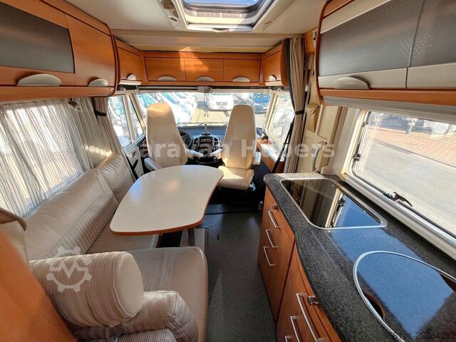 Integraal camper HYMER/ERIBA B 614 - Festbett- Klima -  - Solar -