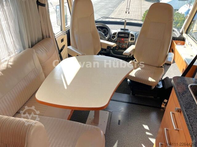 Integraal camper HYMER/ERIBA B 614 - Festbett- Klima -  - Solar -