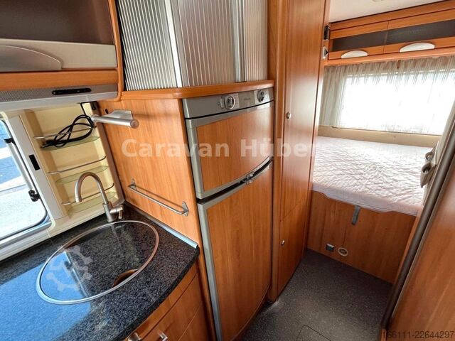 Integraal camper HYMER/ERIBA B 614 - Festbett- Klima -  - Solar -