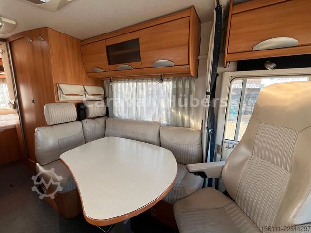 Integraal camper HYMER/ERIBA B 614 - Festbett- Klima -  - Solar -