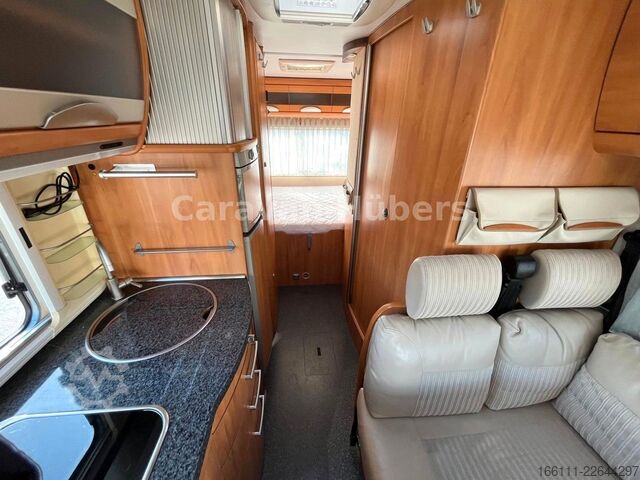 Integraal camper HYMER/ERIBA B 614 - Festbett- Klima -  - Solar -
