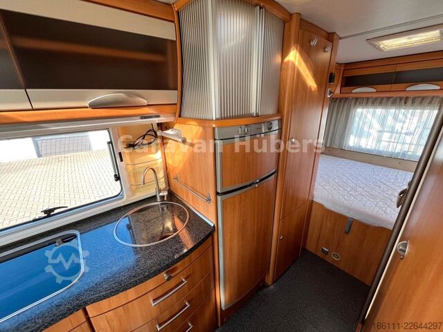 Integraal camper HYMER/ERIBA B 614 - Festbett- Klima -  - Solar -