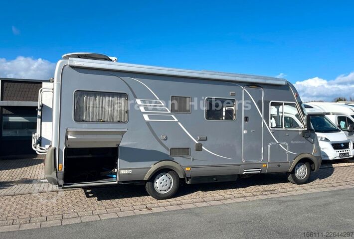 Integraal camper HYMER/ERIBA B 614 - Festbett- Klima -  - Solar -