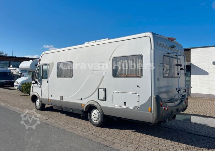 Integraal camper HYMER/ERIBA B 614 - Festbett- Klima -  - Solar -