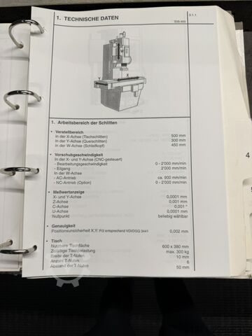 Koordinatenschleifmaschine HAUSER S35-400
