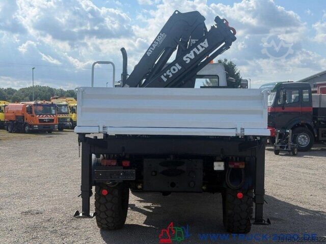 LKW mit Pritsche (offen) Unimog U1450 Atlas 105.1 Fernbedieung 5t. Traglast 1.Hd