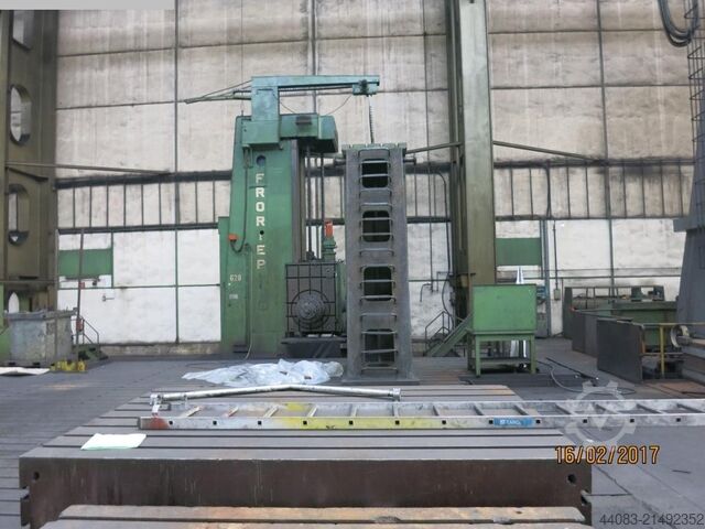 Mandrinadora de placas - casquillo de apoyo FRORIEP F.B.T 160/280