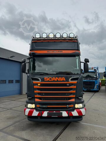 Didelė apkrova Scania R580 V8 LA 8x4/4