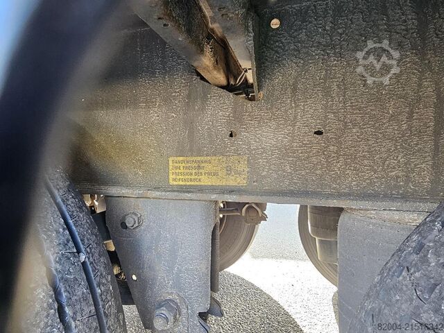 Cortina lateral KRONE SD -SLIDING ROOF - KRONE/VALX AXLES - DUTCH TRA...