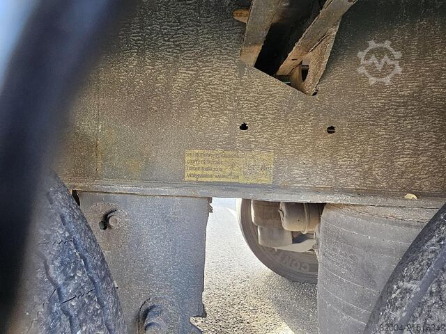 Cortina lateral KRONE SD -SLIDING ROOF - KRONE/VALX AXLES - DUTCH TRA...
