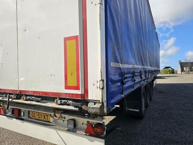 Cortina lateral KRONE SD -SLIDING ROOF - KRONE/VALX AXLES - DUTCH TRA...