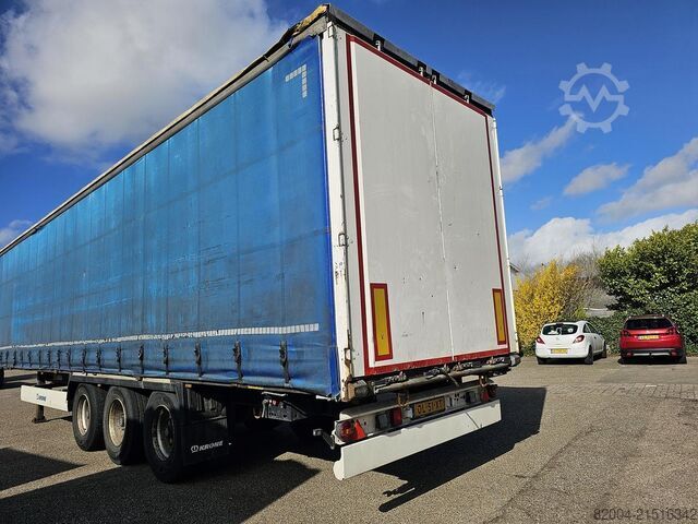 Cortina lateral KRONE SD -SLIDING ROOF - KRONE/VALX AXLES - DUTCH TRA...