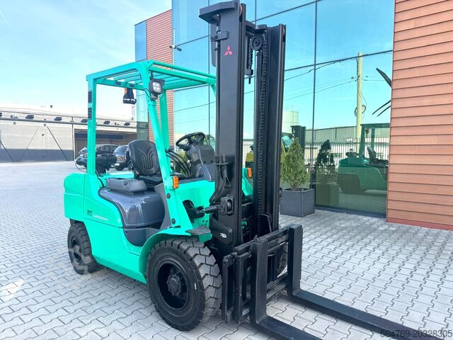 4kolový vysokozdvižný vozík Mitsubishi FD35NT /Diesel/Only 6012 hours/New Price