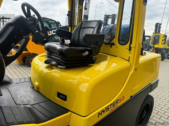 Chariot élévateur à 4 roues Hyster H 5.0FT/Positioner+sideshift/ 3662 hours