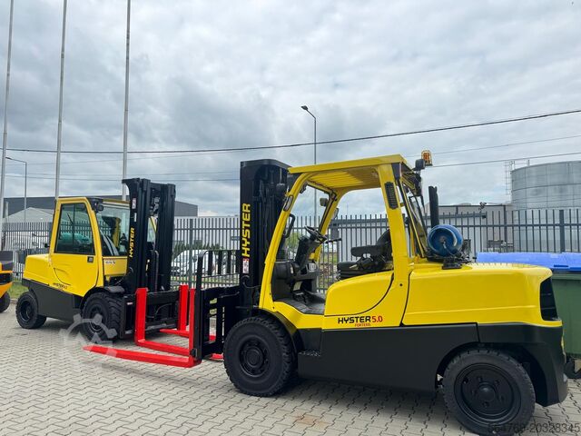 Chariot élévateur à 4 roues Hyster H 5.0FT/Positioner+sideshift/ 3662 hours