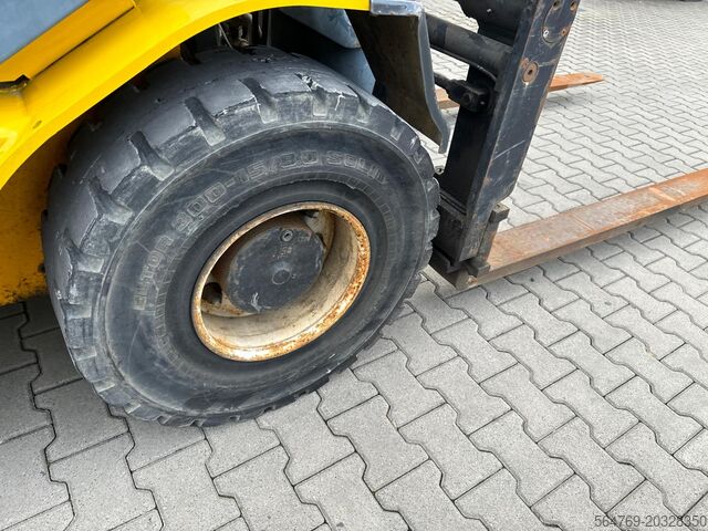 Keturratis šakinis krautuvas Jungheinrich DFG45/Positioner+sideshift/Air condition