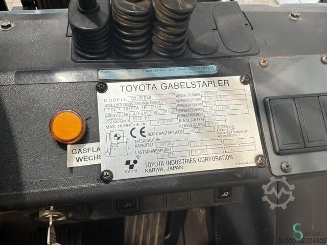 Viljuškar Toyota 02-7 FG 40