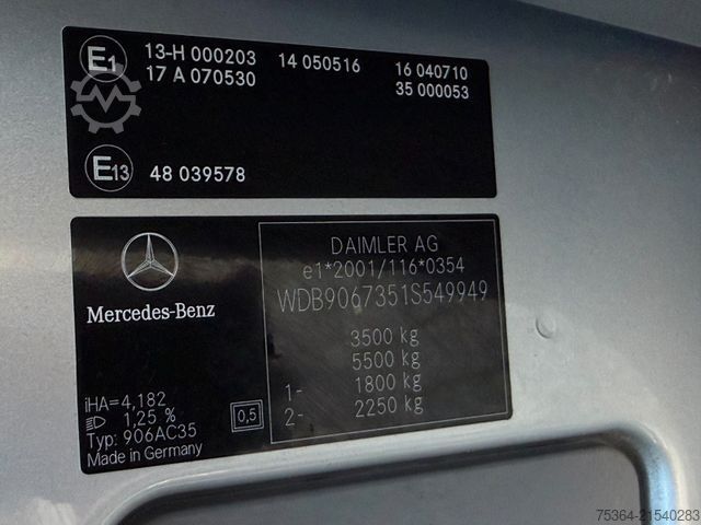 Minibus MERCEDES-BENZ Sprinter 311Cdi Max 9Sitze Schiebetür Lift Klima