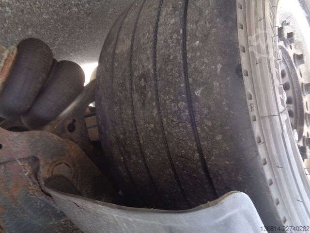 Avatud poolhaagis tentkattega  SAPL 24 Mega Alufelgen Liftachse 445/45 R19,5