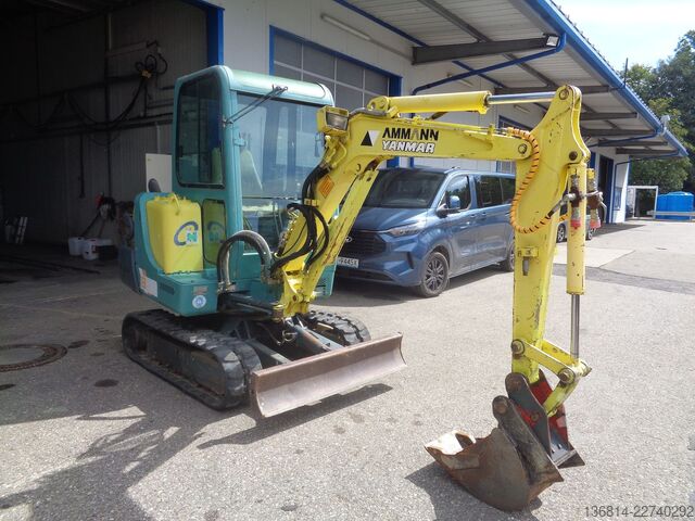 Miniekskavaator YANMAR B22-2A mech. SW