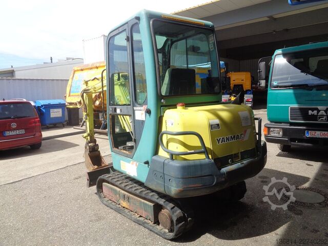 Miniekskavaator YANMAR B22-2A mech. SW